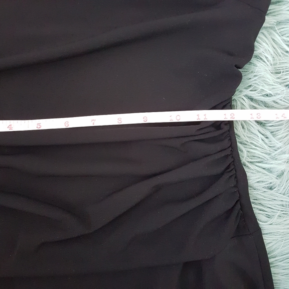 🌏 Le Chateau - Vintage Halter Dress Y2K Fairy Midi Dress - Size Medium - Picture 9 of 11